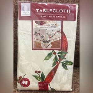 Winter Wonderland TableCloth size 60"x 102" New